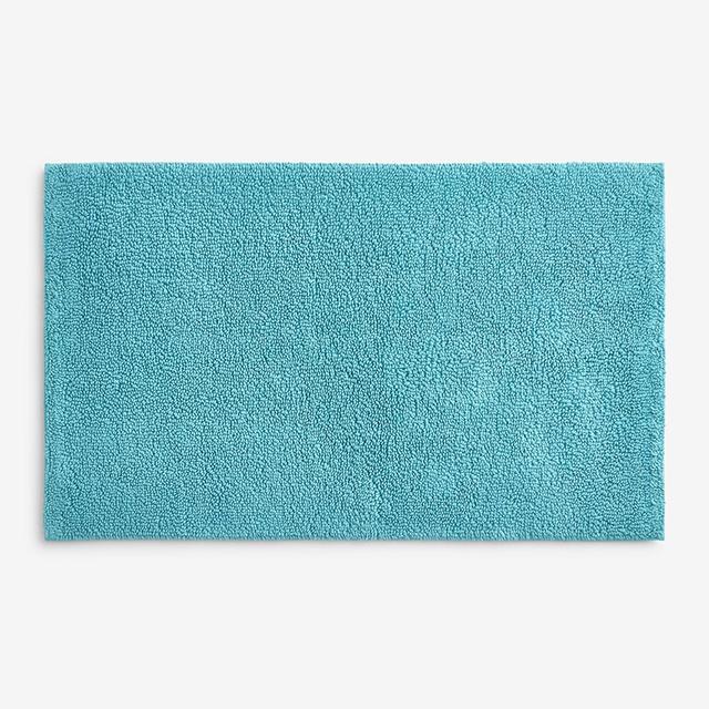 Bath Rug - Lagoon, 21 in. x 34 in. - Teal/Turquoise Blue, Size 21 X 34, Cotton | The Company Store