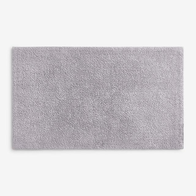 Bath Rug - Silver, 17 in. x 24 in. - Gray, Size 17 X 24, Cotton | The Company Store