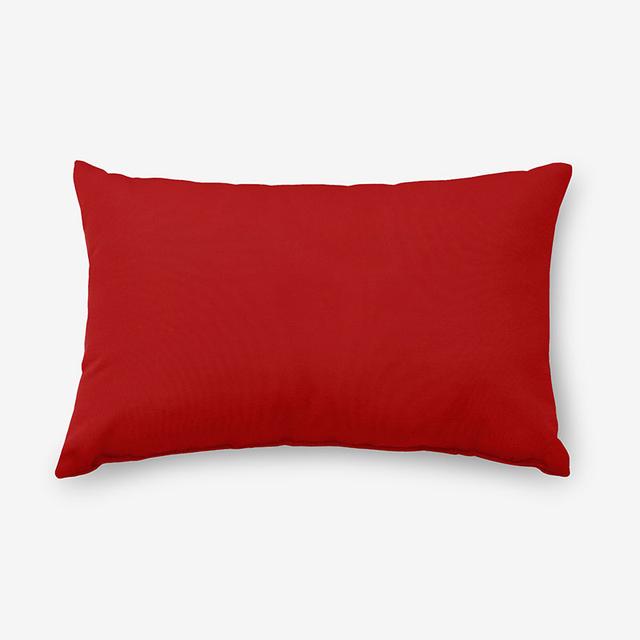 Indoor/Outdoor Toss Pillow - Jockey Red, 13 in. x 20 in., Size 13 x 20, Sunbrella | The Company Store
