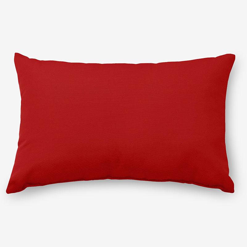 Indoor/Outdoor Toss Pillow - Jockey Red, 16 in. x 24 in., Size 16 x 24, Sunbrella | The Company Store