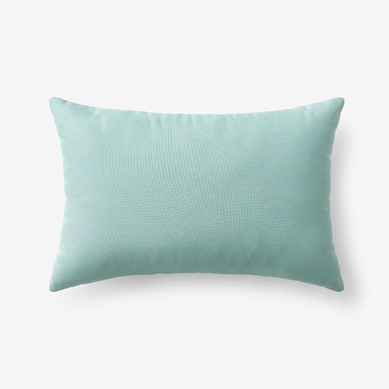 Indoor/Outdoor Toss Pillow - Spectrum Mist, 20 in. x 13 in. - Teal/Turquoise Blue, Size 13 x 20, Sunbrella | The Company Store