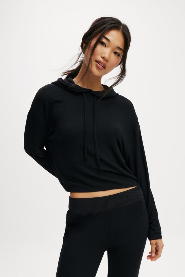 Body - Super Soft Hooded Long Sleeve - Black