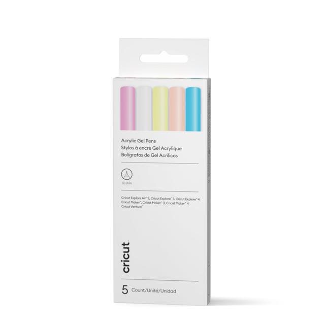 Cricut Acrylic Gel Pens | 1.0 mm | 5 Count