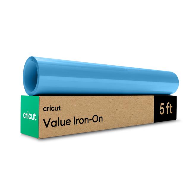 Cricut Value Iron-On (12 in x 5 ft) | Sky Blue