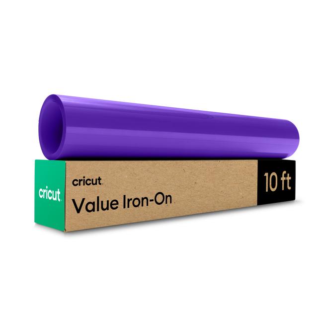 Cricut Value Iron-On (12 in x 10 ft) | Purple