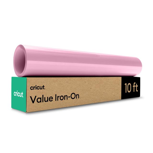 Cricut Value Iron-On (12 in x 10 ft) | Pink
