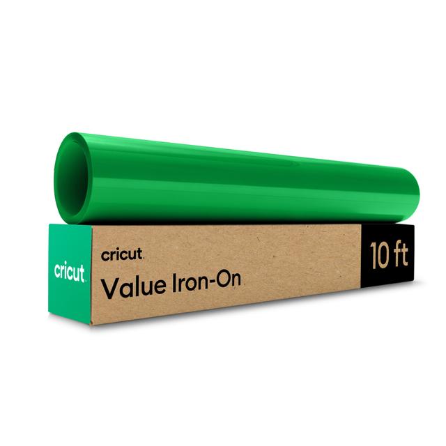Cricut Value Iron-On (12 in x 10 ft) | Green