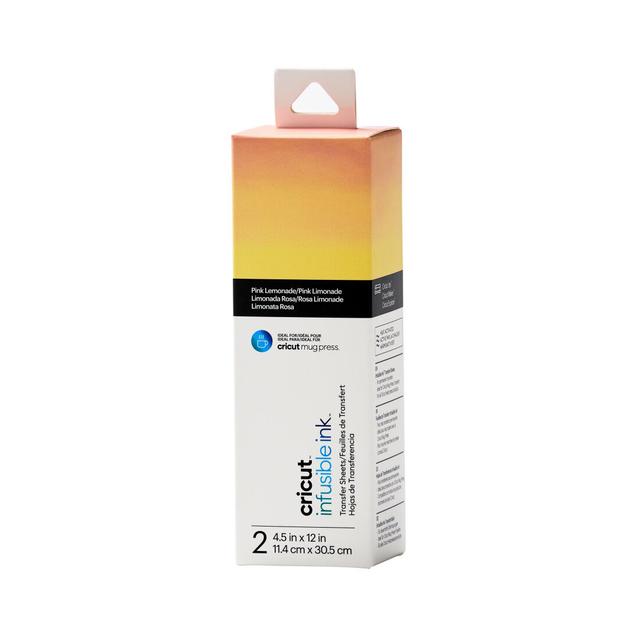 Cricut Infusible Ink Transfer Sheets Patterns | 2 Count | Pink Lemonade Pattern