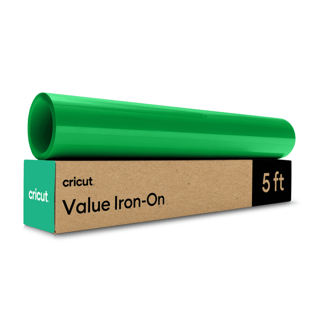 Cricut Value Iron-On (12 in x 5 ft) | Green