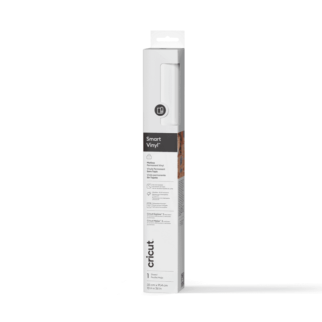 Cricut Smart Vinyl | Permanent | 3 ft | White