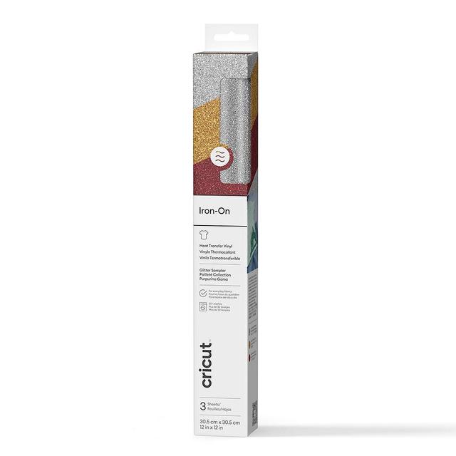 Cricut Glitter Iron-On | Sangria Sampler | 3 Count | White