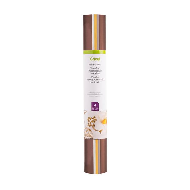 Cricut Foil Iron-On Sampler | Metallics | White