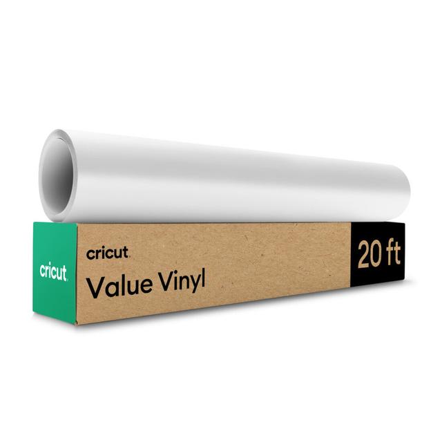 Cricut Value Vinyl (12 in x 20 ft) | White