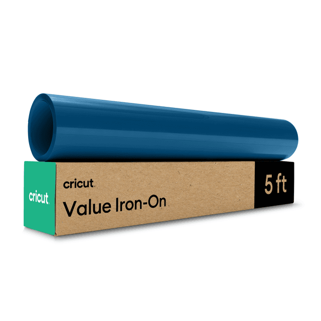 Cricut Value Iron-On (12 in x 5 ft) | Navy Blue