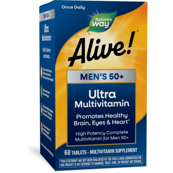 Nature's Way Alive!® Mens 50+ Ultra Multivitamin - 60 ct