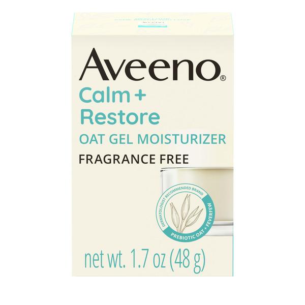 Aveeno Calm + Restore Oat Gel Face Moisturizer, Sensitive Skin, 1.7 oz - 1.7 oz
