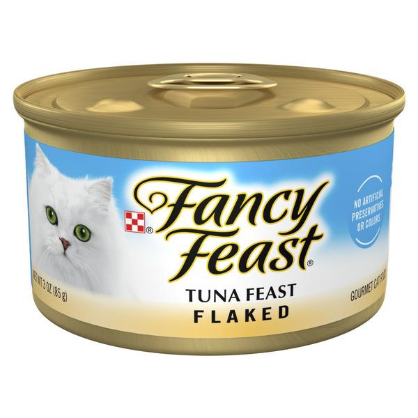 Purina Fancy Feast Wet Cat Food Flaked Tuna Feast - 3 oz