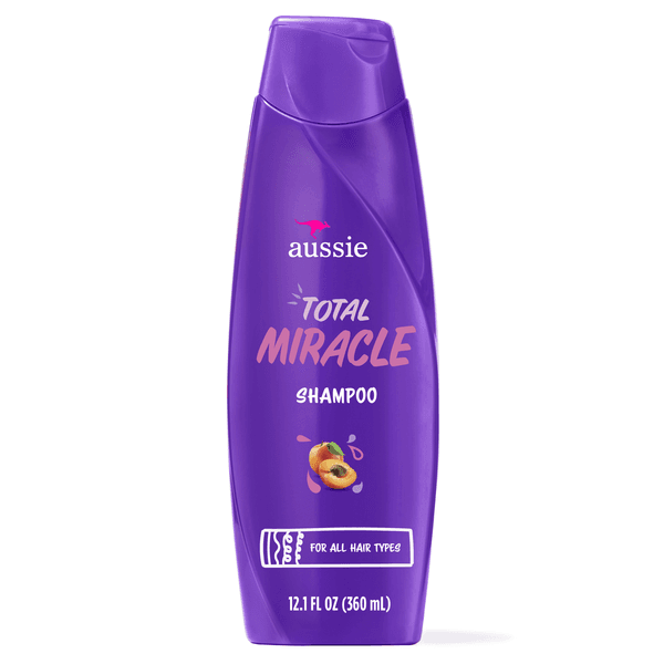 Aussie For Damaged Hair - Total Miracle Shampoo - 12.1 fl oz
