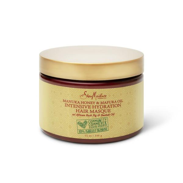 SheaMoisture Intensive Hydration Hair Mask Manuka Honey & Mafura Oil - 12 oz