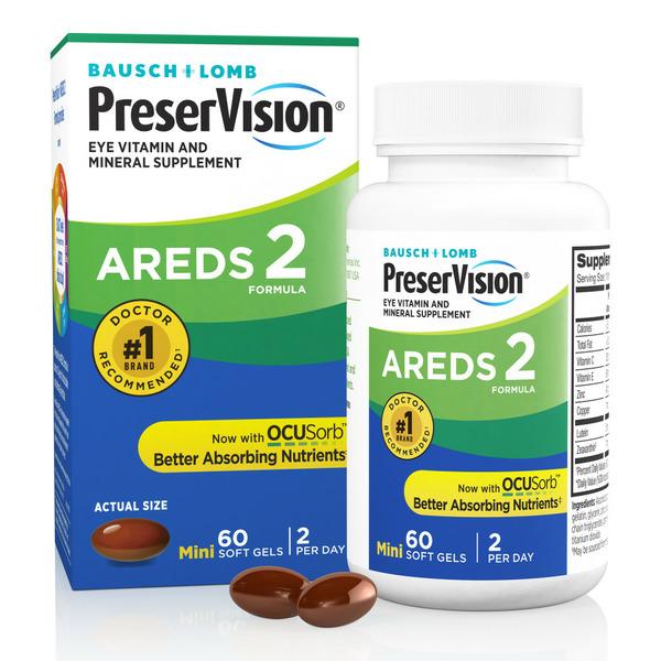 PreserVision® AREDS 2 Vitamin & Mineral Supplement - 60 ct