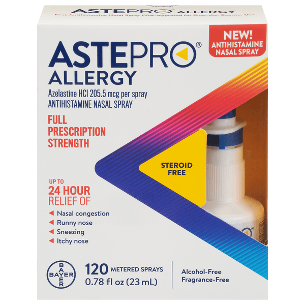 Astepro Nasal Spray, Antihistamine, Full Prescription Strength, Allergy - 0.78
