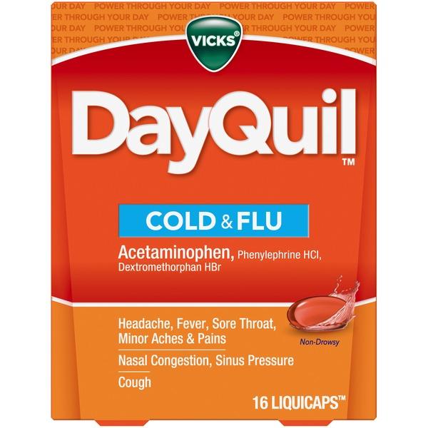 Vicks Medicine, Daytime, Non-Drowsy Relief - 16 ct