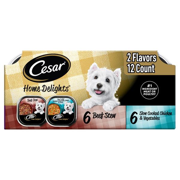 Cesar Home Delights Canine Cuisine Variety Pack - 42 oz