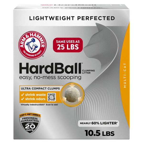 Arm & Hammer Hardball Lightweight Cat Litter - 10.5 lb