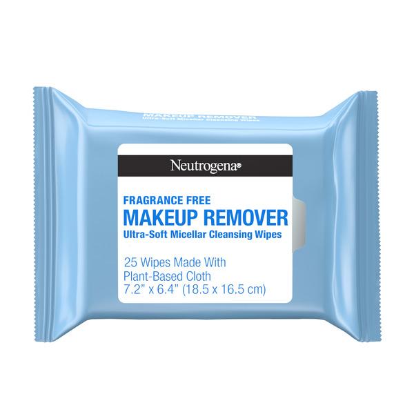 Neutrogena Makeup Remover Wipes & Face Cleansing Towelettes, Fragrance-Free, 25 Ct - 25 ct