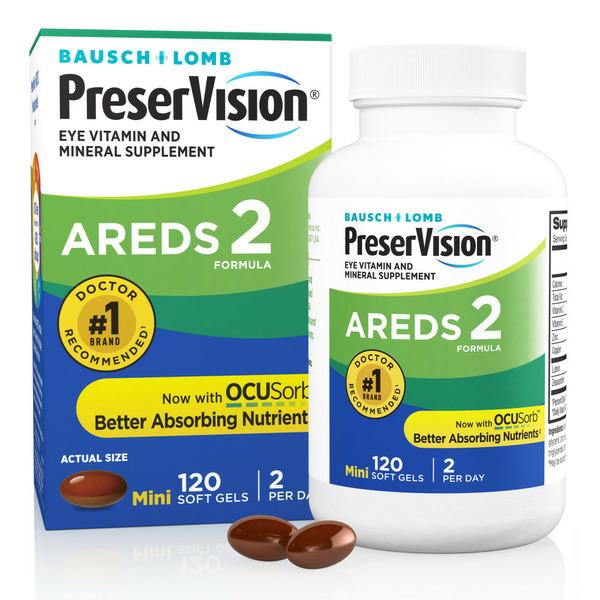 PreserVision® AREDS 2 Vitamin & Mineral Supplement - 120 ct