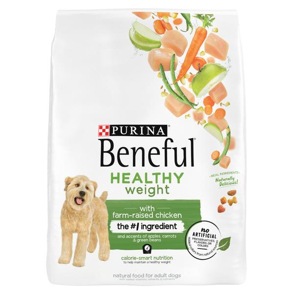 Purina Beneful Healthy Weight Dry Dog Food With Farm-Raised Chicken - 3.5 lb