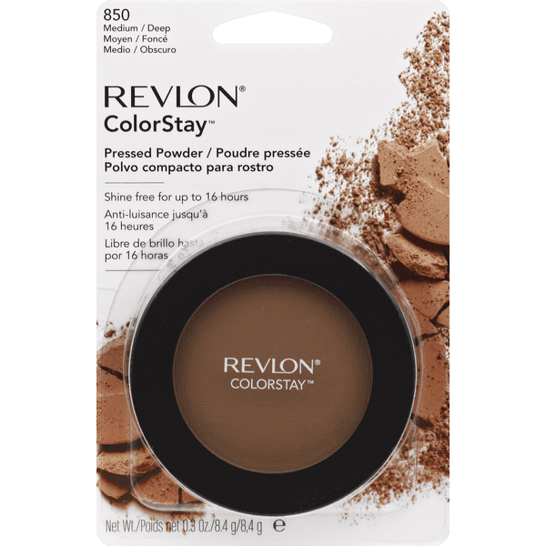 Revlon Pressed Powder, Medium/Deep 850 - 0.3 oz