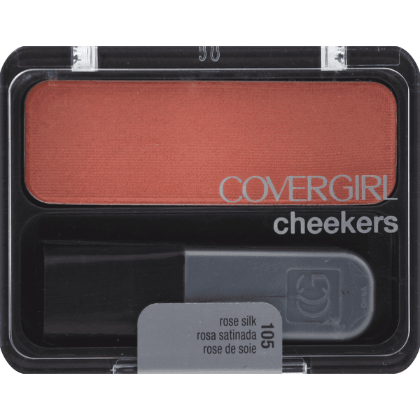 COVERGIRL Cheekers Blendable Powder Blush, Rose Silk - 0.12 oz