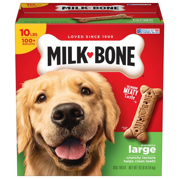 Milk-Bone Original Biscuits, Large Dog Treats - 10 lb