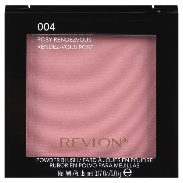 Revlon Powder Blush, Rosy Rendezvous, 004 - 0.17