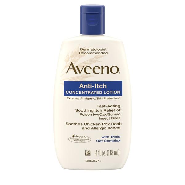 Aveeno Anti-Itch Concentrated Lotion With Calamine And Triple Oat Complex - 4 fl oz