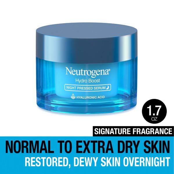 Neutrogena Hydro Boost Hyaluronic Acid Night Pressed Serum, 1.7 oz - 1.7 oz