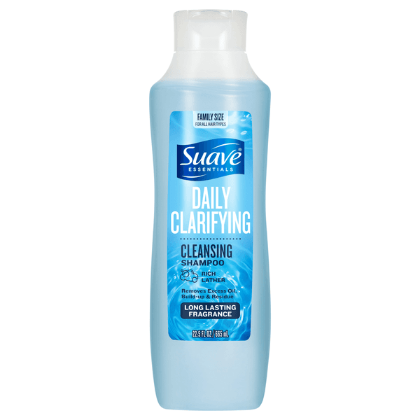 Suave Essentials Daily Clarifying Cleansing Shampoo - 22.5 fl oz
