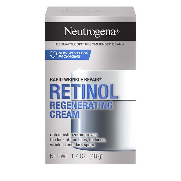 Neutrogena Rapid Wrinkle Repair Retinol Cream Face Moisturizer, Anti Aging Skin Care, 1.7 oz - 1.7 oz