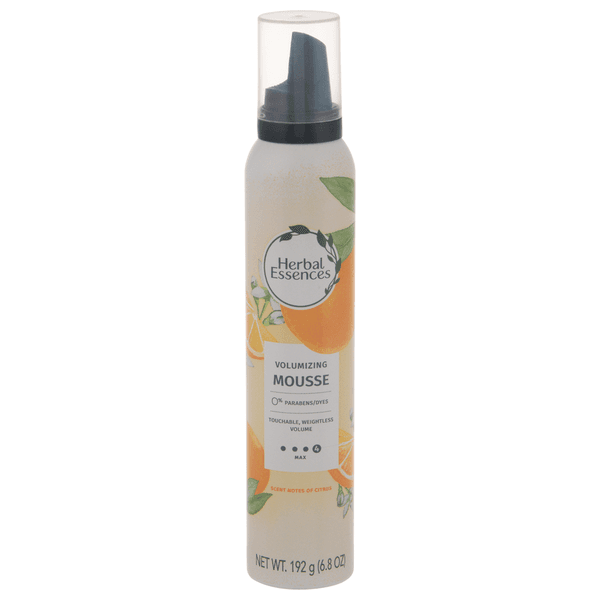 Herbal Essences Mousse, Scent Notes of Citrus, Volumizing, Max - 6.8 fl oz