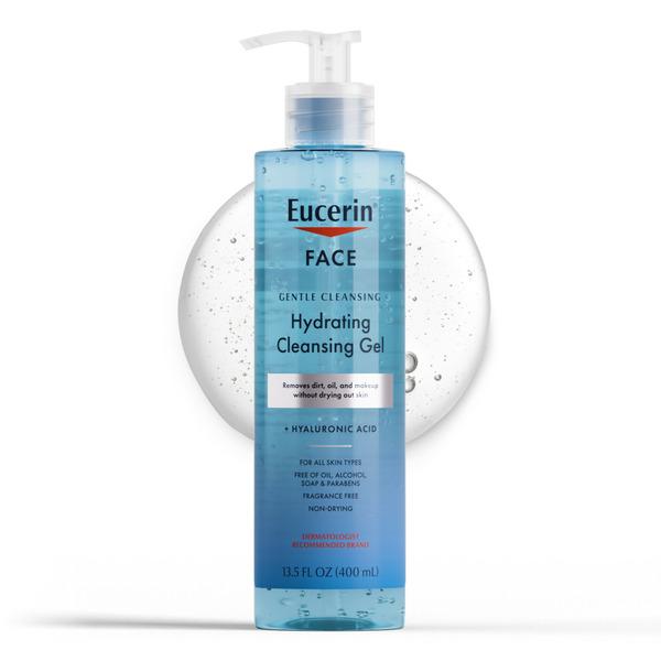 Eucerin Gentle Cleansing Hydrating Cleansing Gel With Hyaluronic Acid - 13.5 fl oz