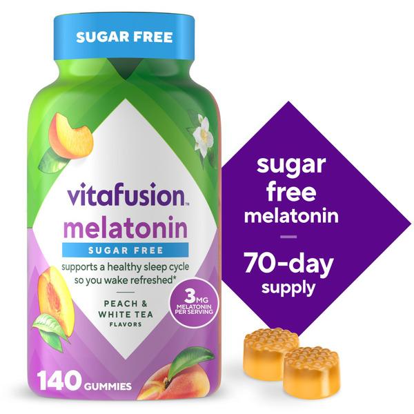vitafusion Melatonin Gummy Vitamins - 140 ct
