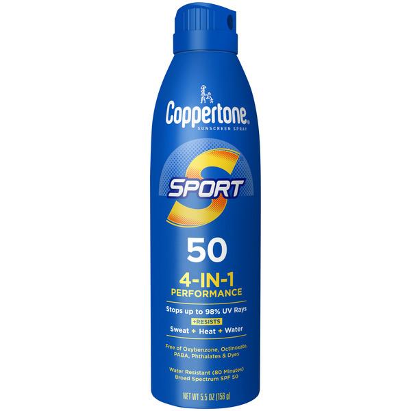Coppertone Sport C Spray SPF50 (Bov Upc) - 5.5 oz