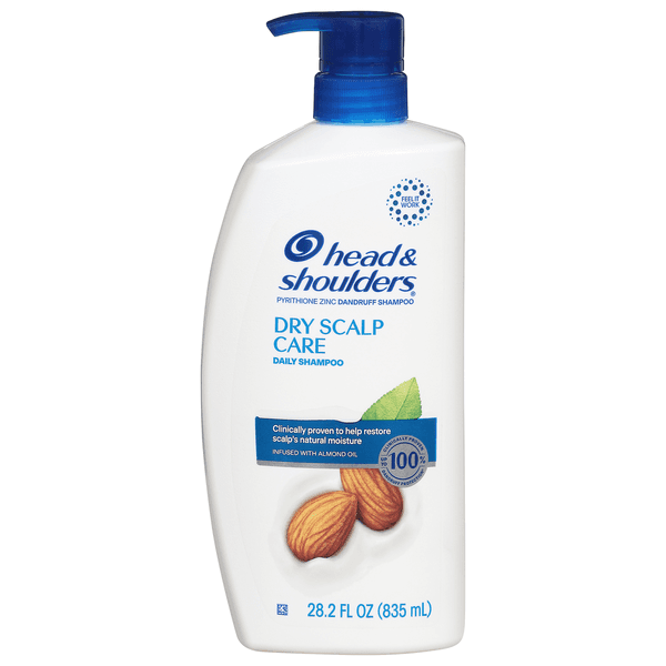 Head & Shoulders Shampoo, Dry Scalp Care, Almond Oil - 28.2