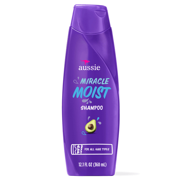 Aussie Paraben-Free Miracle Moist Shampoo with Avocado & Jojoba - 12.1 fl oz