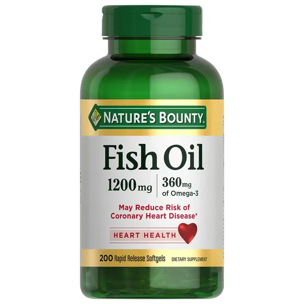 Nature's Bounty Fish Oil Rapid Release Softgels - 200 ct