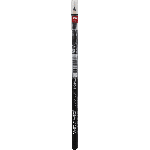 wet n wild Photo Focus Kohl Eyeliner, Crayon, Baby's Got Black 601A - 0.04 oz