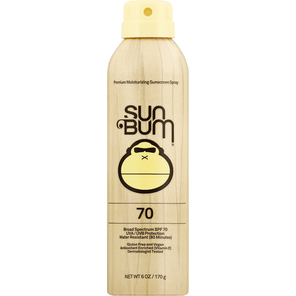 Sun Bum Sunscreen Spray, Moisturizing, Broad Spectrum SPF 70 - 6