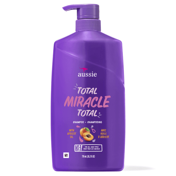 Aussie Total Miracle Shampoo For Damaged Hair - 26.2 fl oz