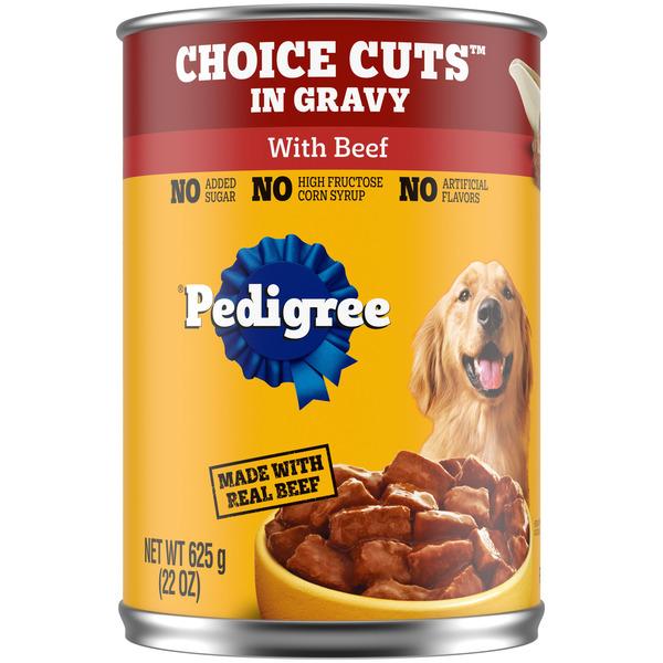 Pedigree Choice Cuts In Gravy with Beef Wet Dog Food - 22 oz